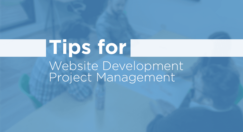 tips for website development project management