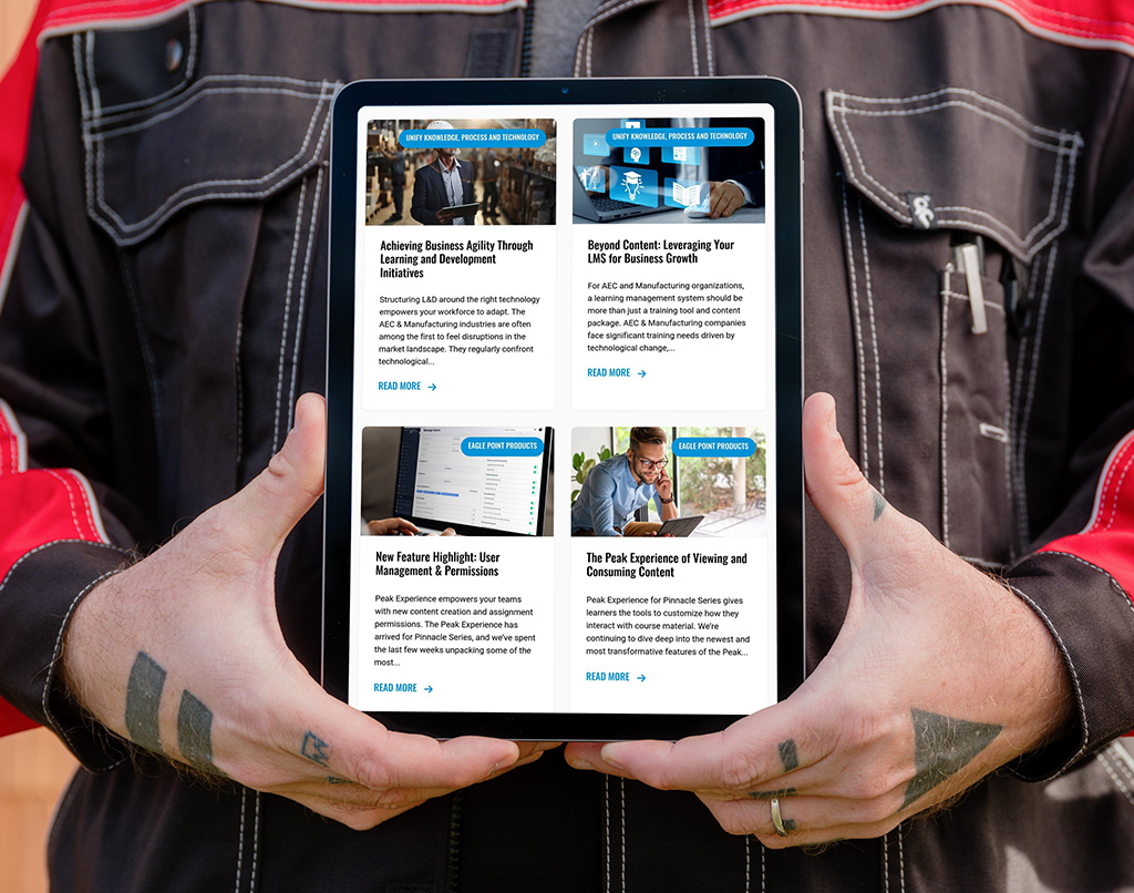 Authoritative content in a knowledge-rich field.