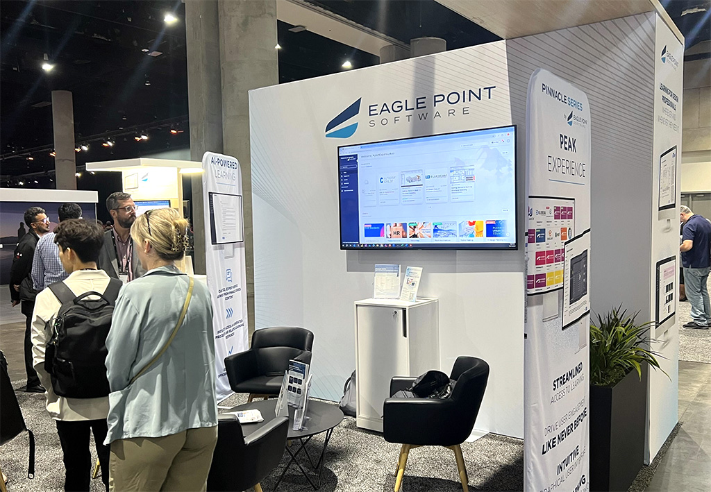 Booth displays, key content, and presentation support.